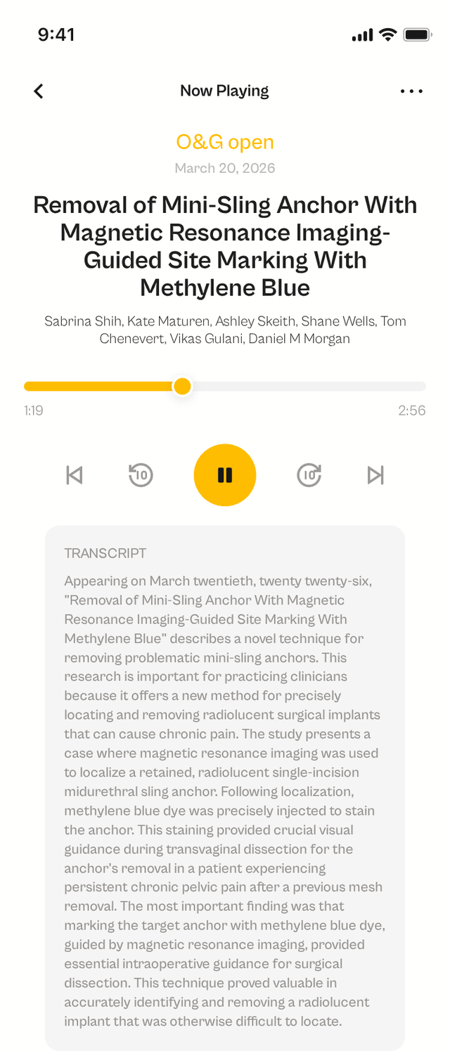 oslr App Interface