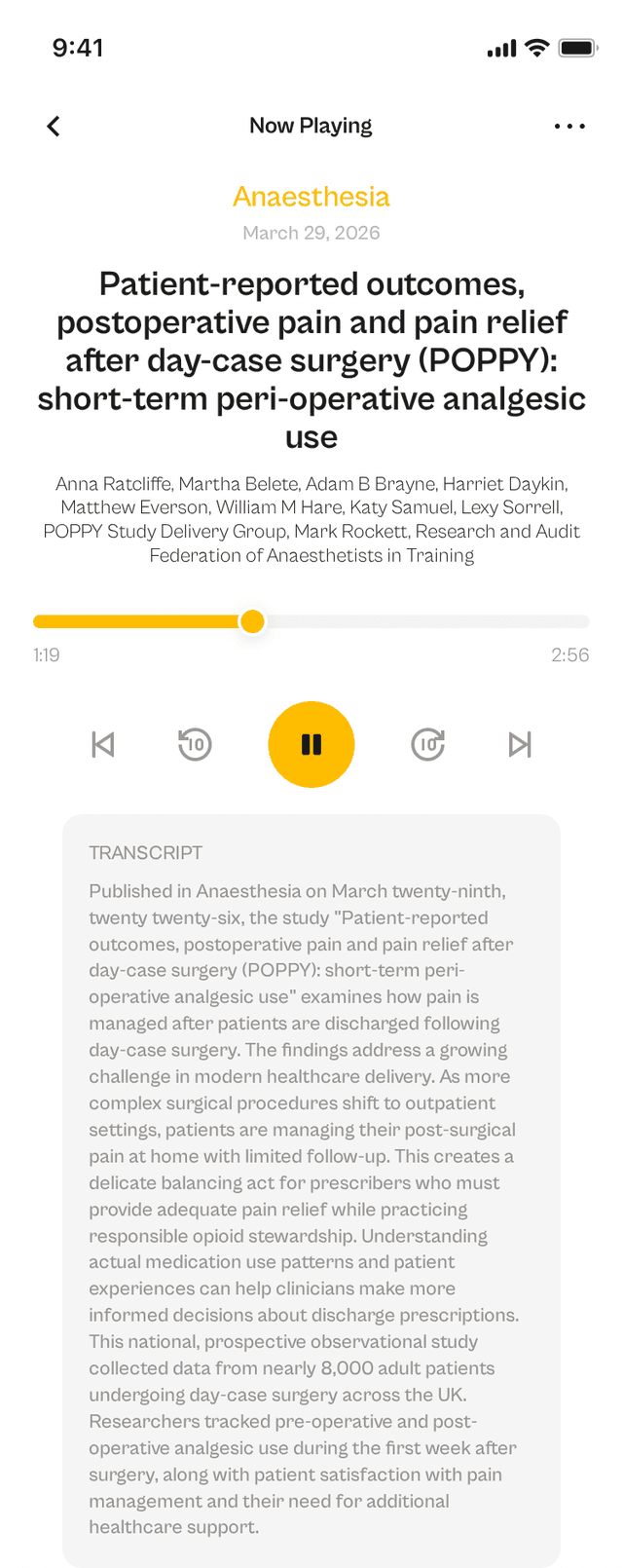 oslr App Interface