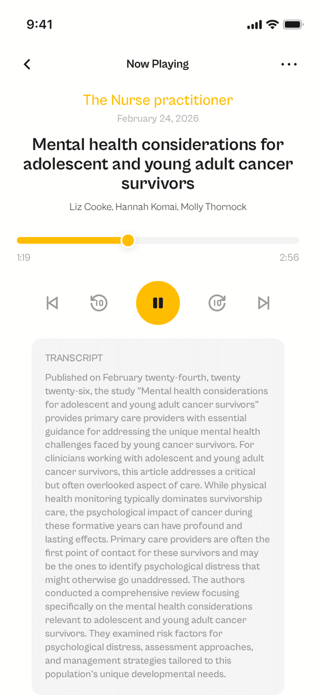 oslr App Interface