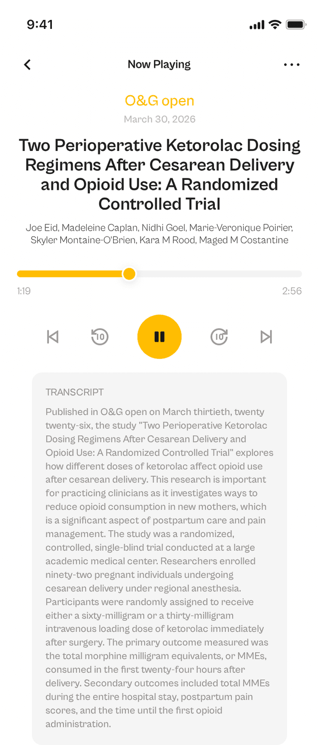 oslr App Interface