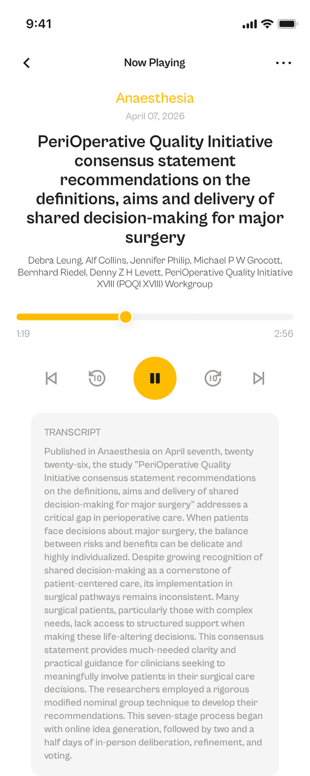 oslr App Interface