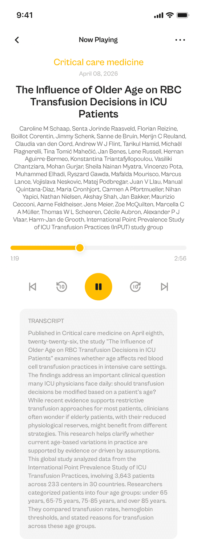 oslr App Interface
