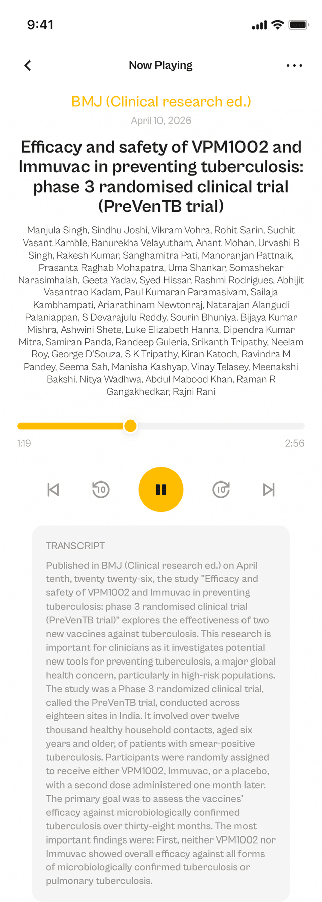 oslr App Interface