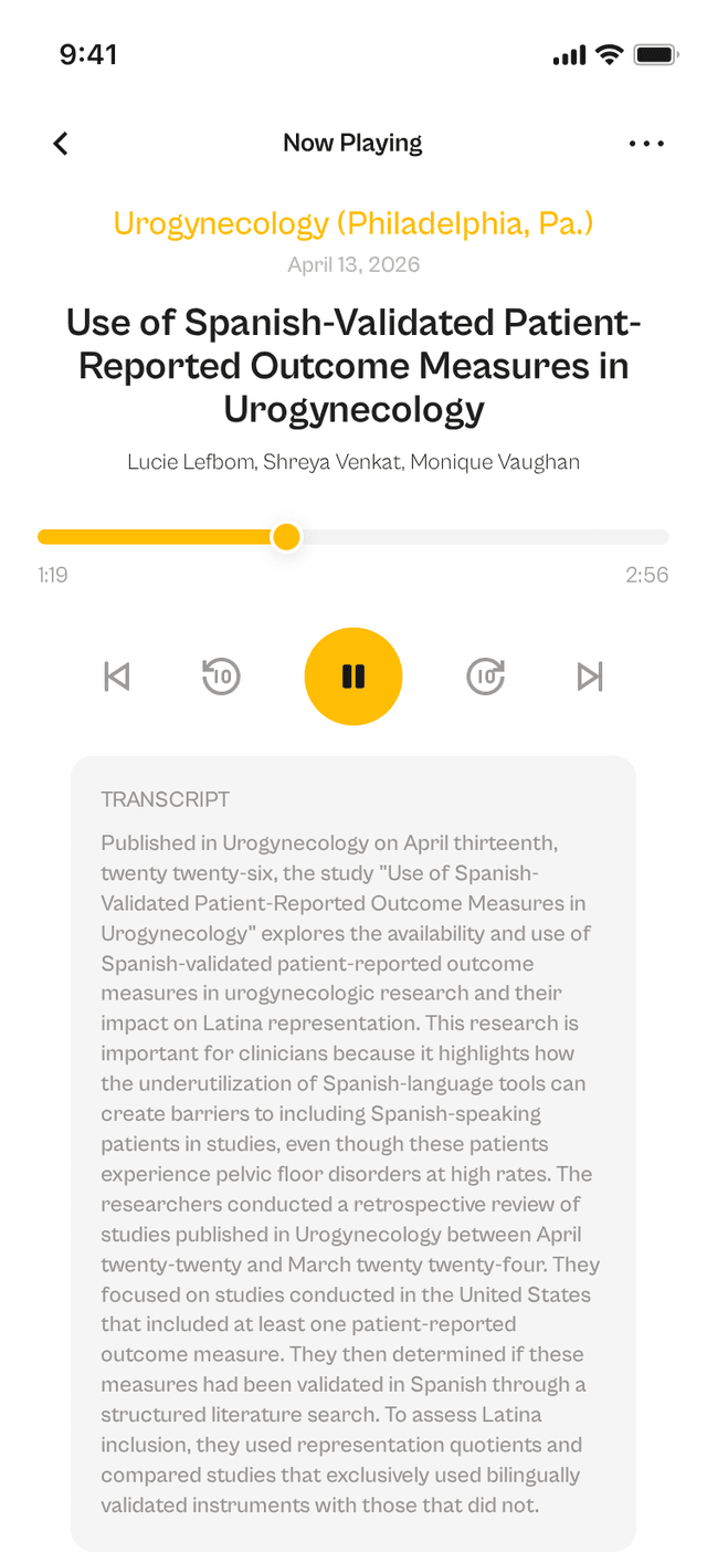 oslr App Interface