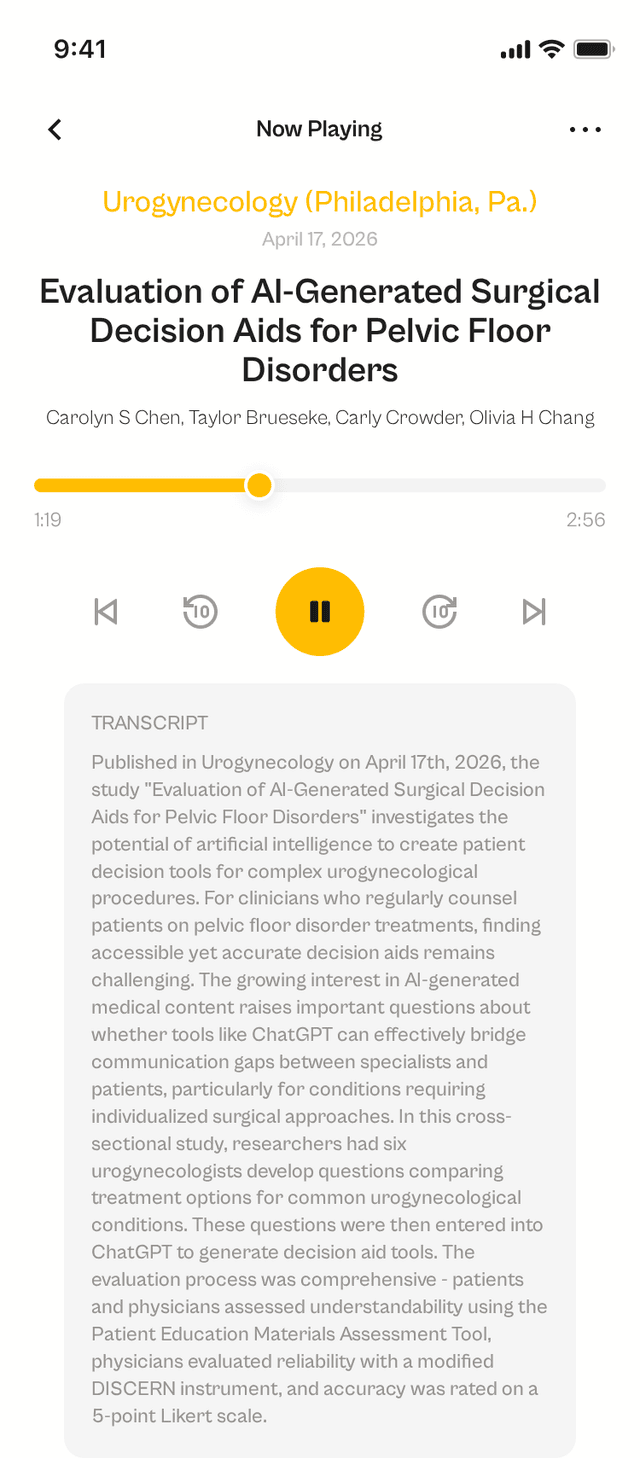oslr App Interface