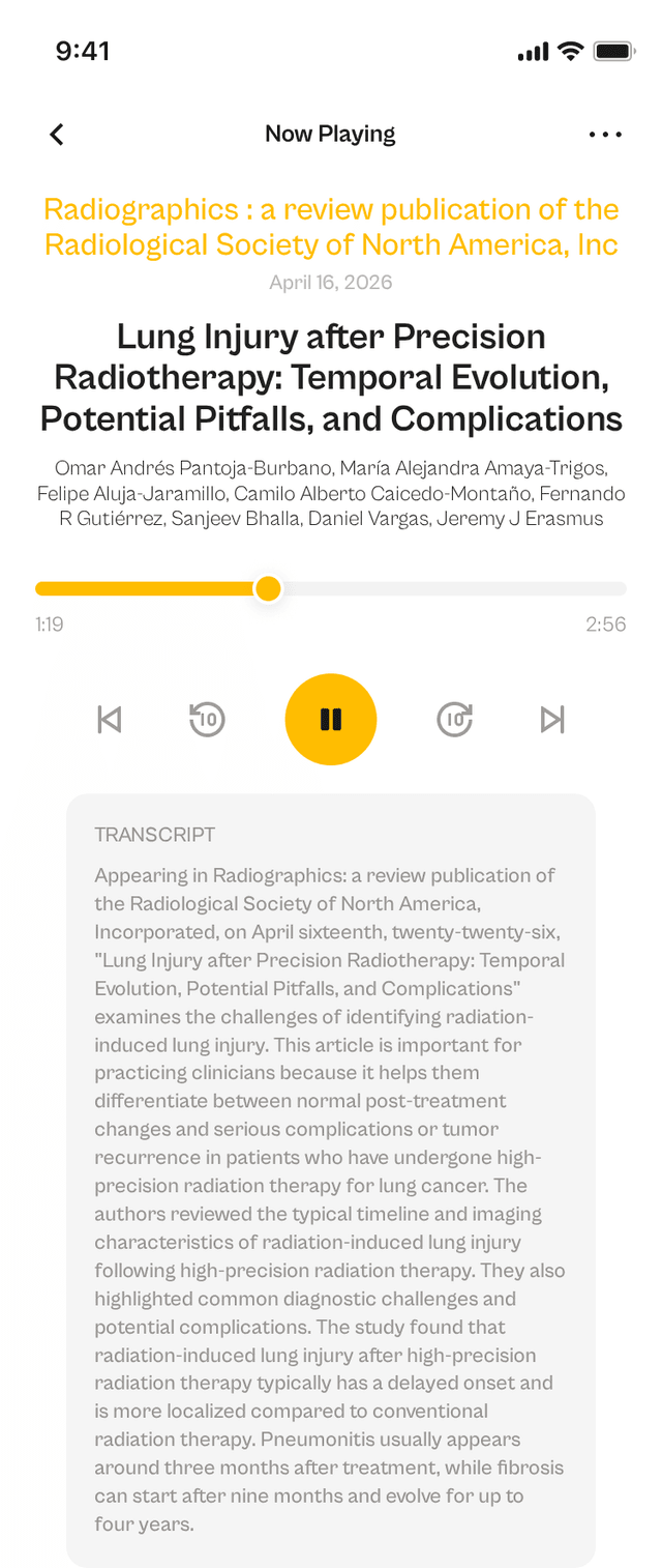 oslr App Interface