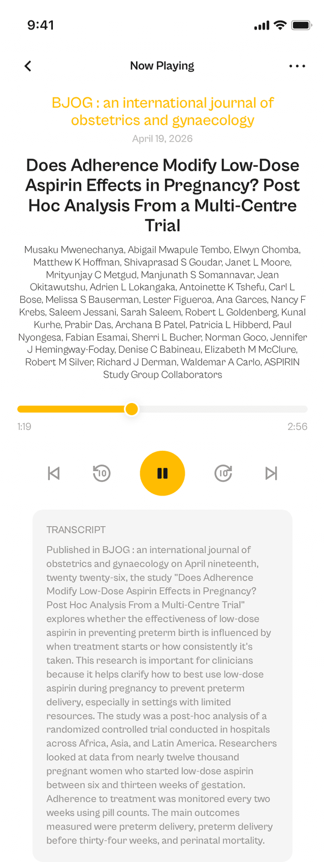 oslr App Interface