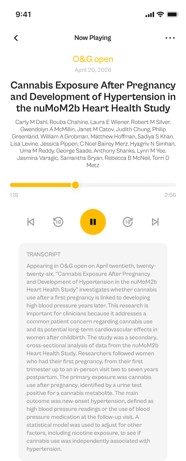 oslr App Interface