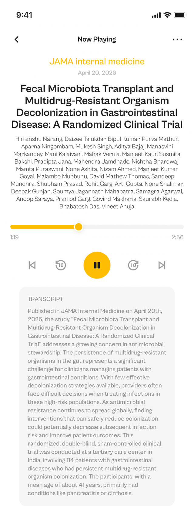 oslr App Interface