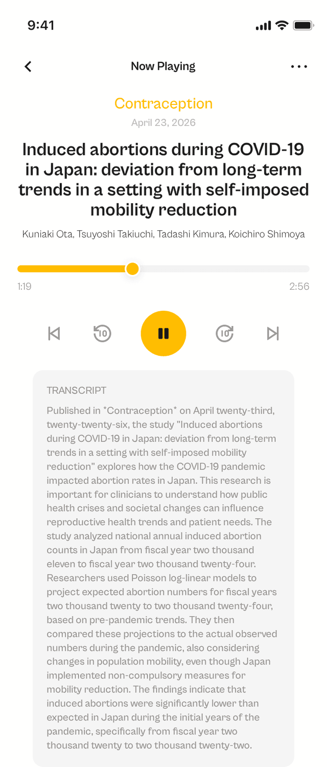 oslr App Interface
