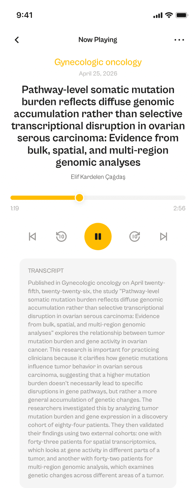 oslr App Interface