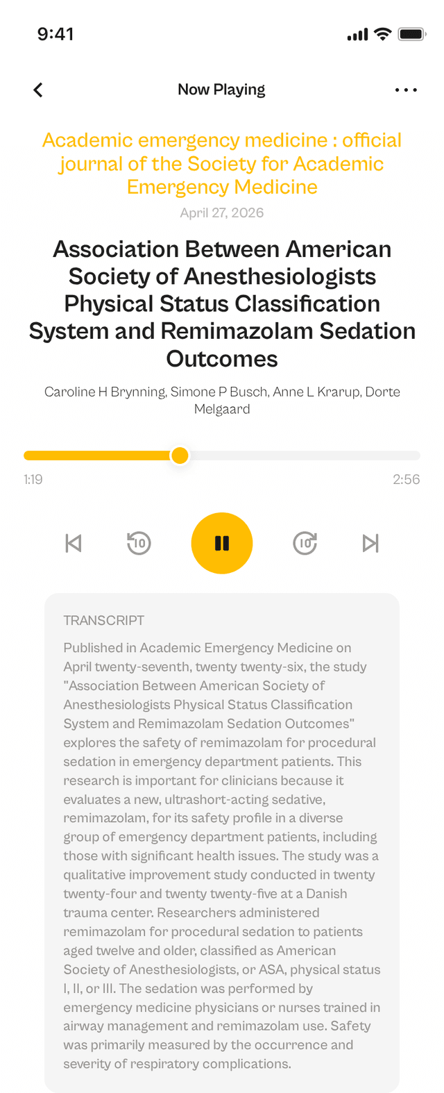 oslr App Interface