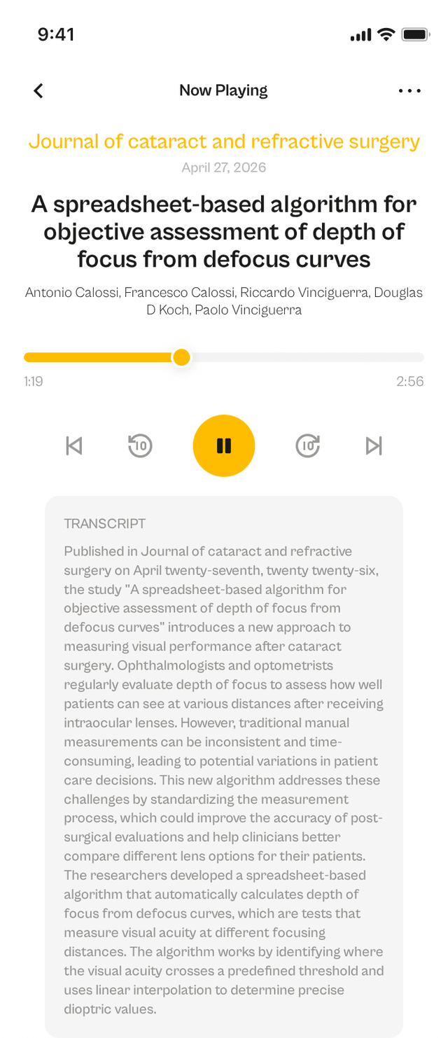 oslr App Interface