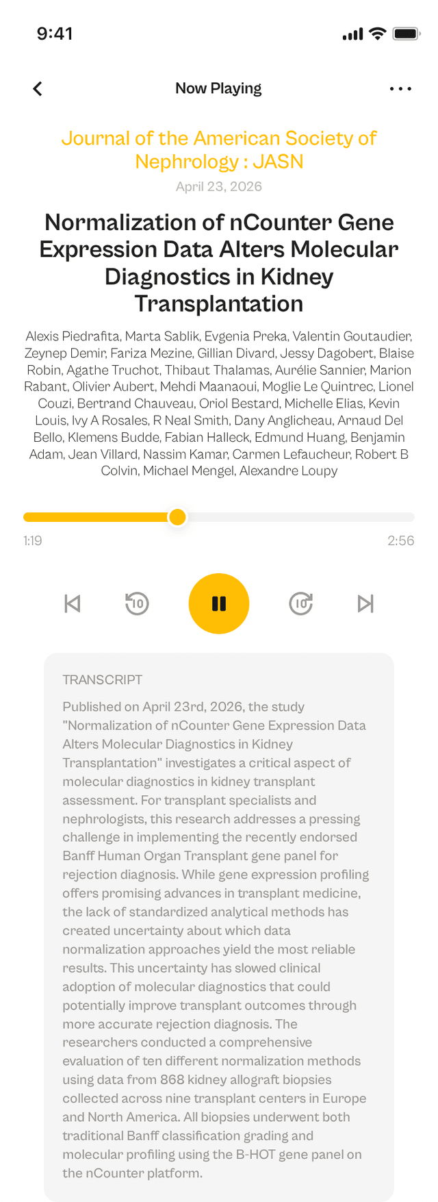 oslr App Interface