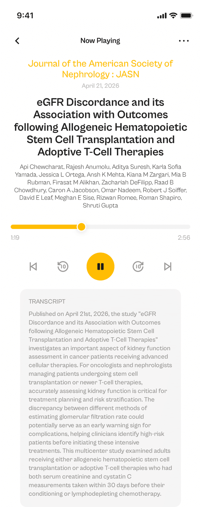 oslr App Interface