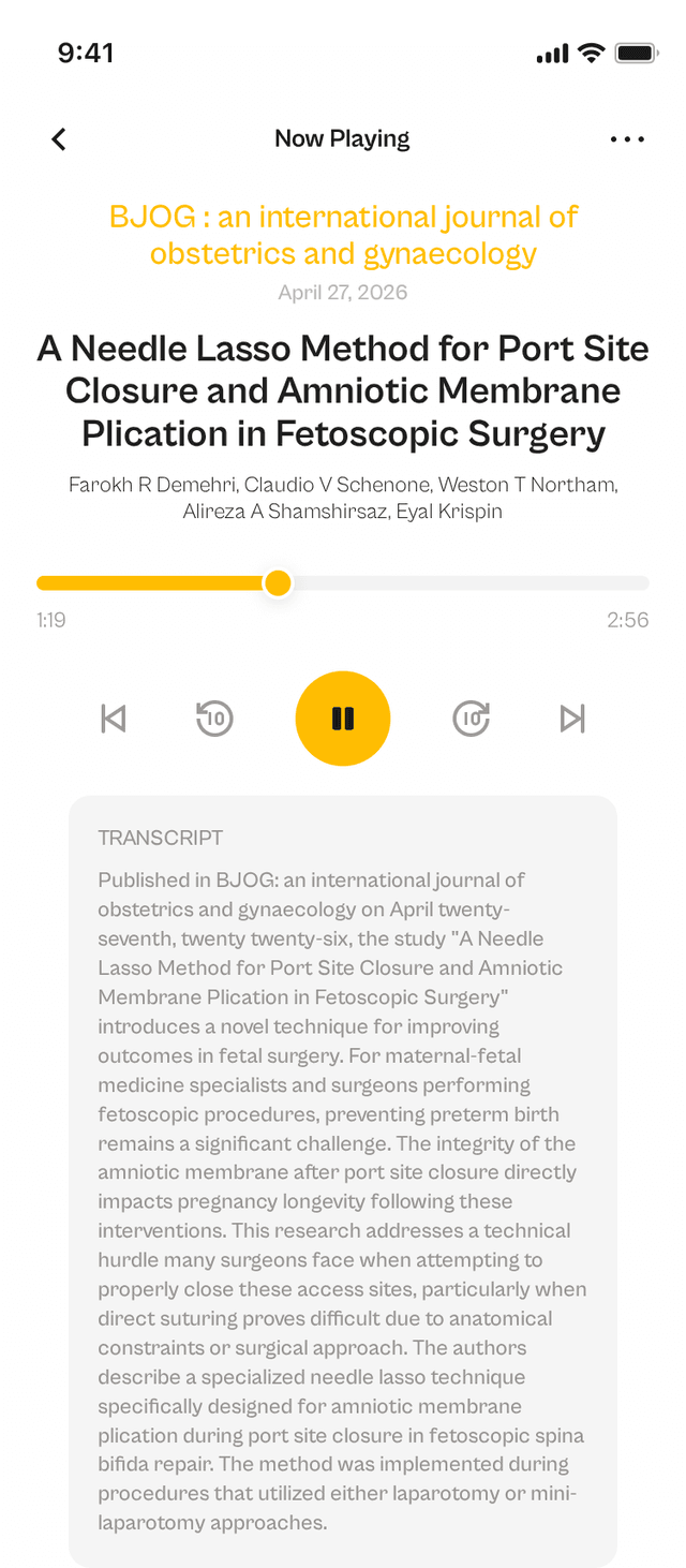 oslr App Interface