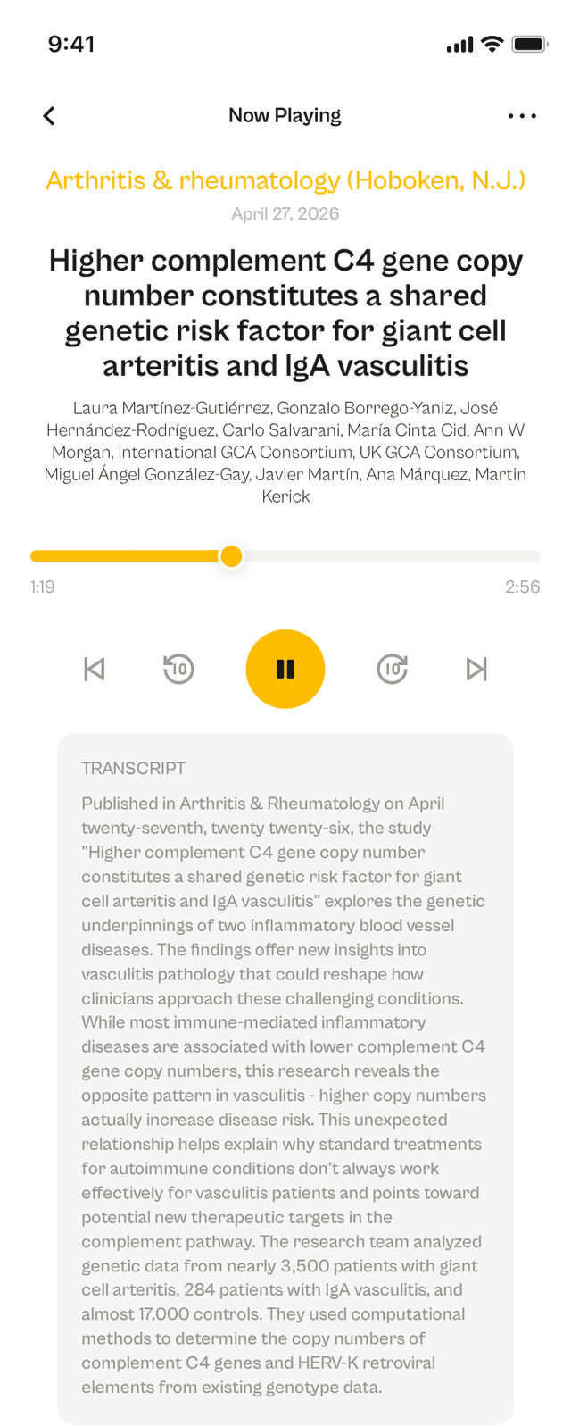 oslr App Interface