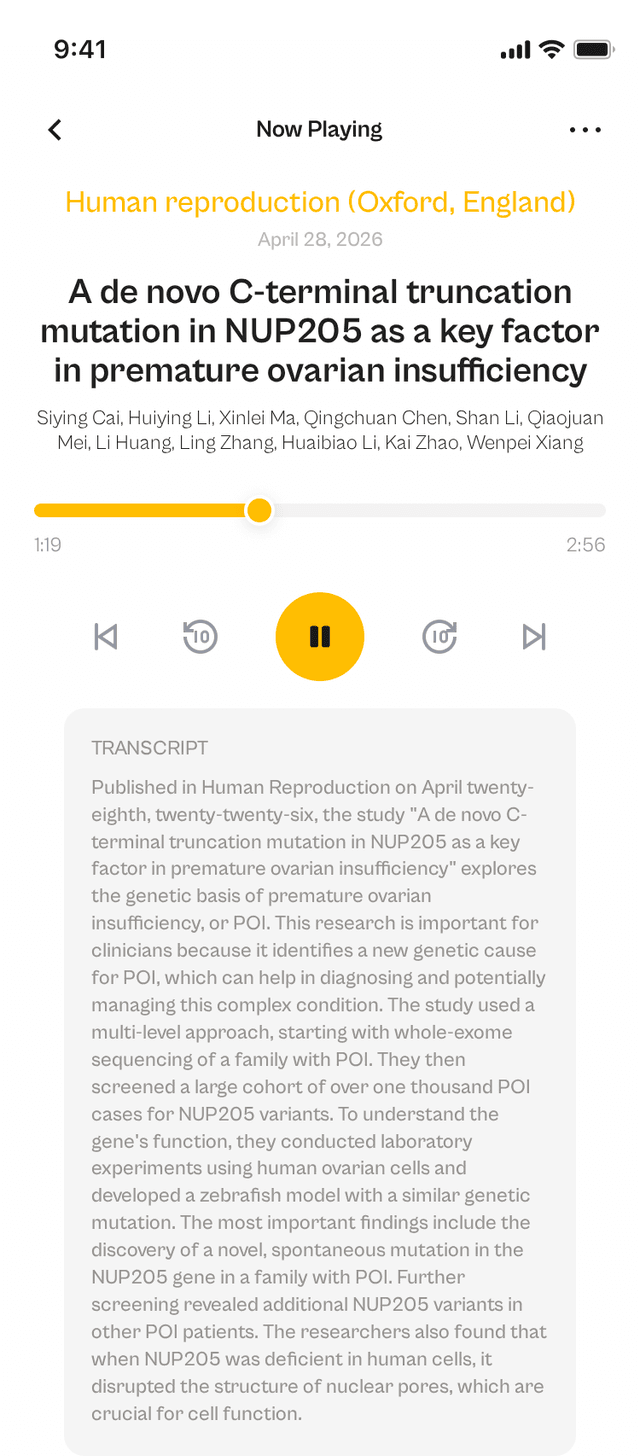 oslr App Interface