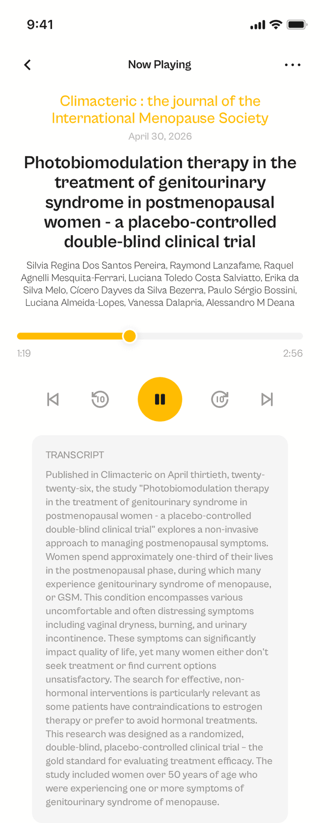oslr App Interface