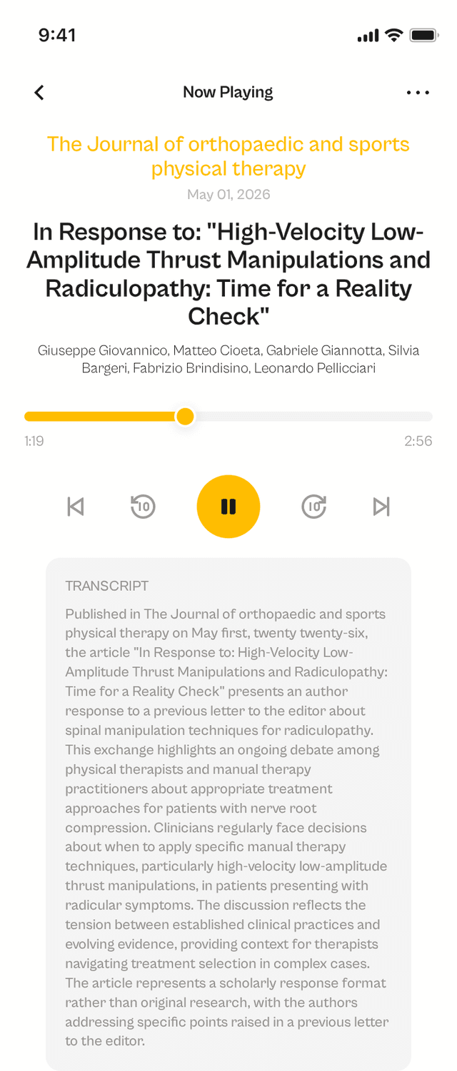 oslr App Interface