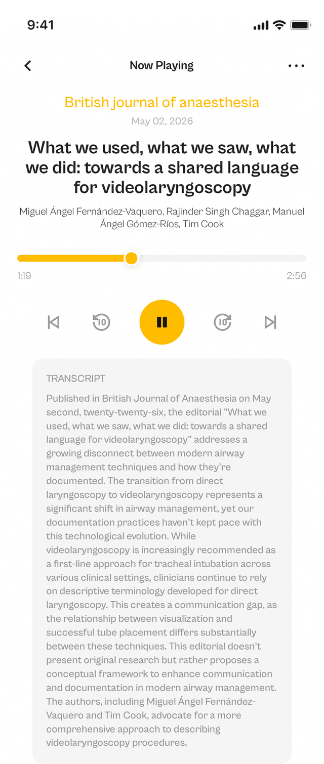 oslr App Interface