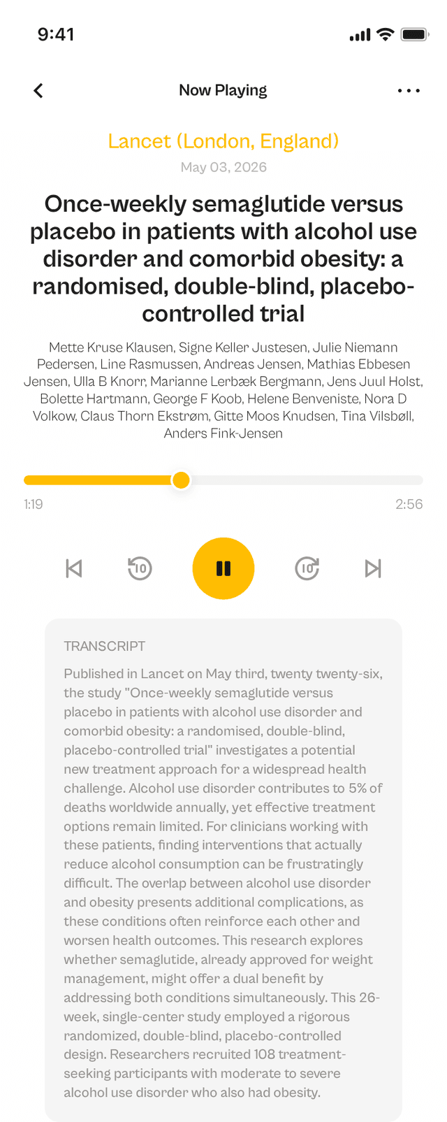oslr App Interface