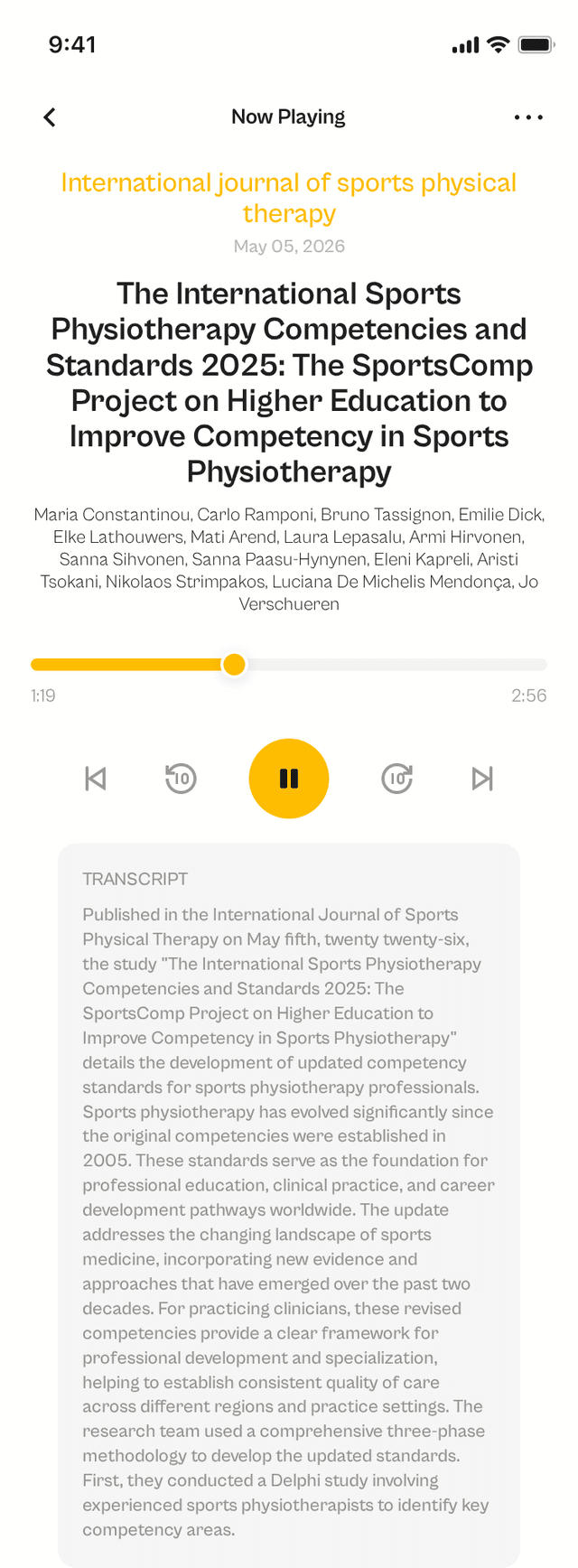 oslr App Interface