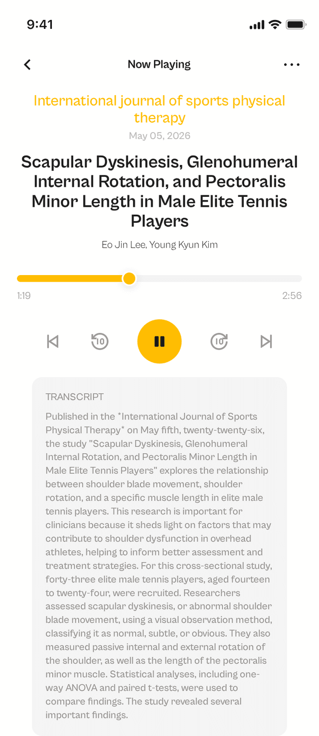 oslr App Interface