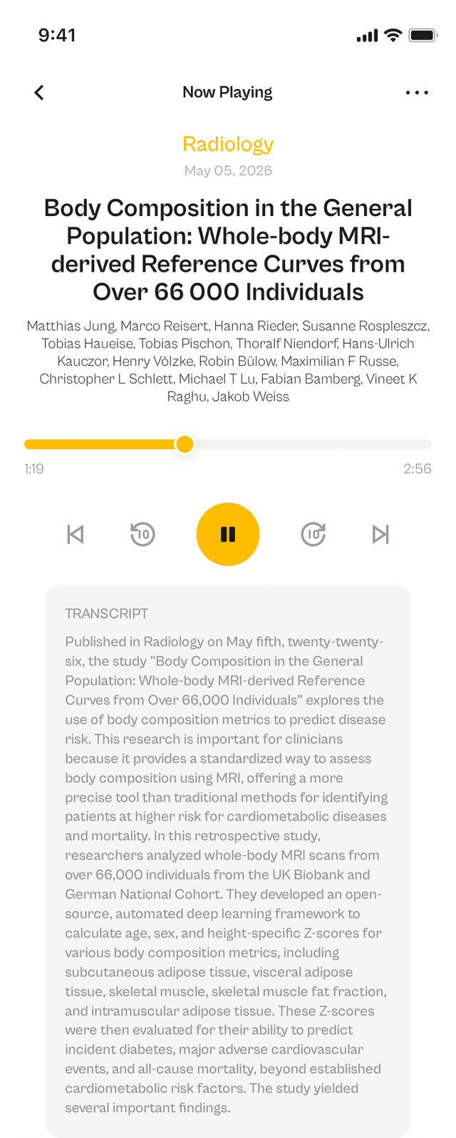 oslr App Interface