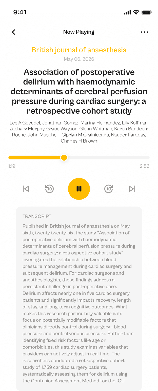 oslr App Interface