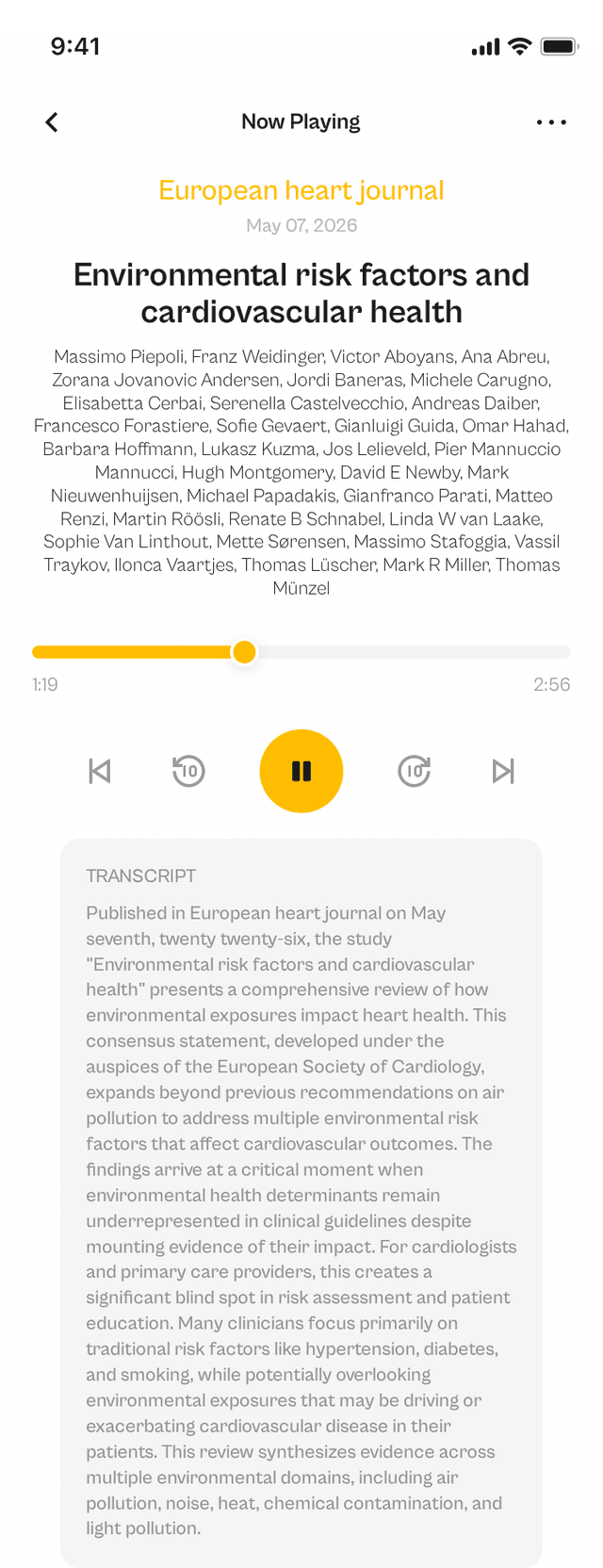 oslr App Interface