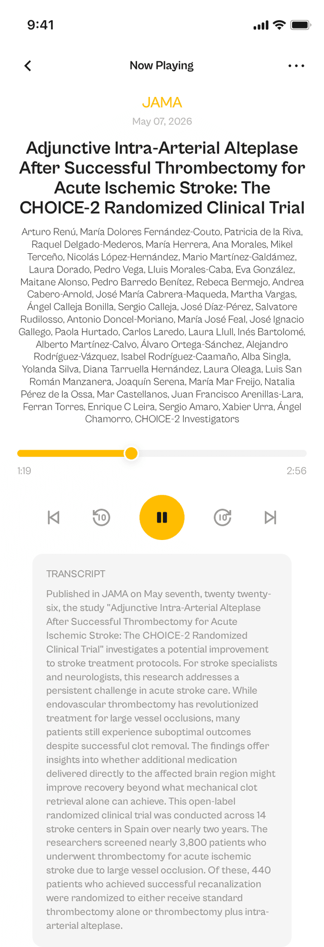 oslr App Interface