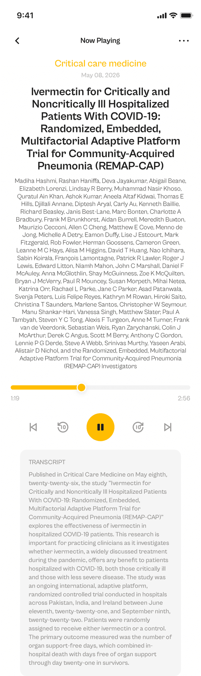 oslr App Interface