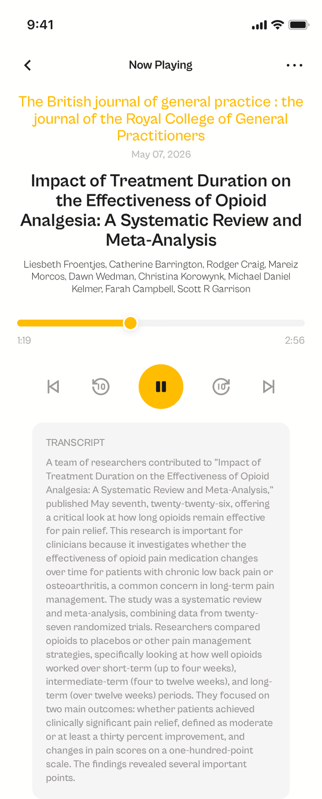 oslr App Interface