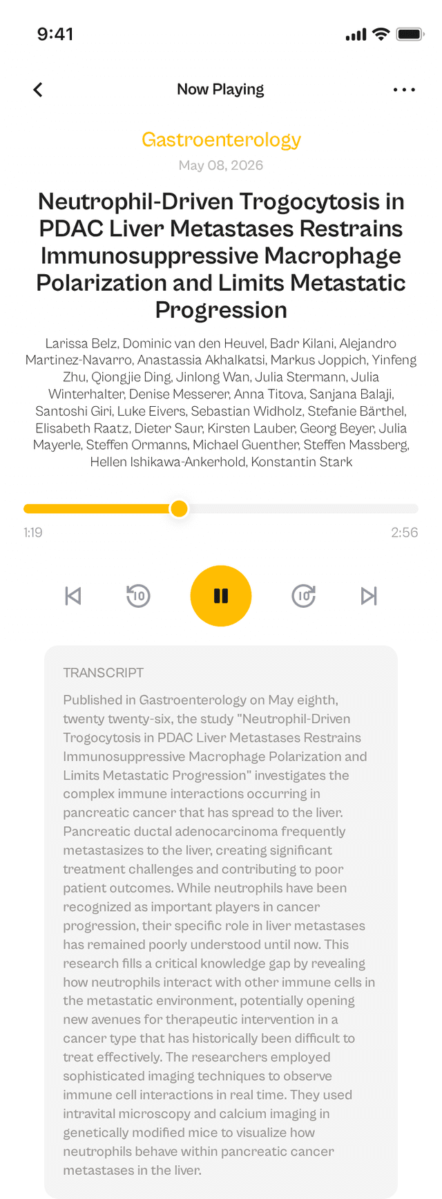 oslr App Interface