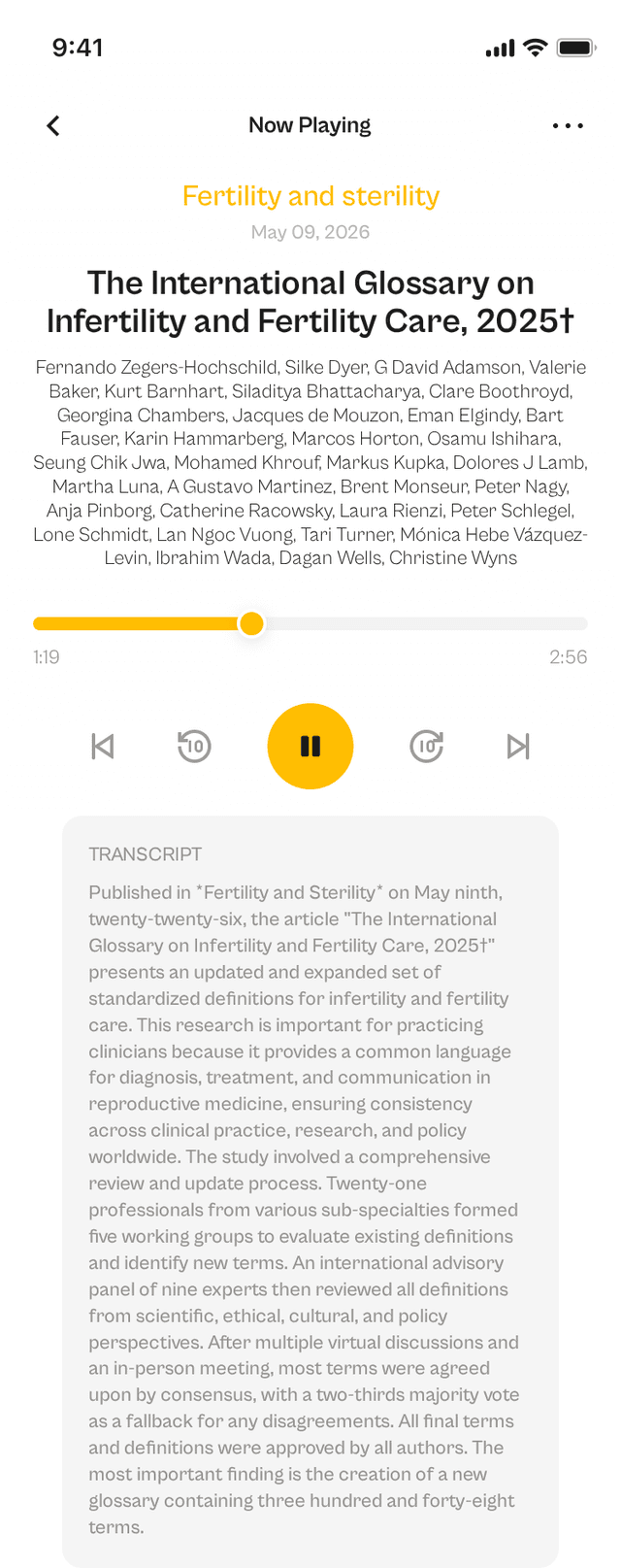 oslr App Interface
