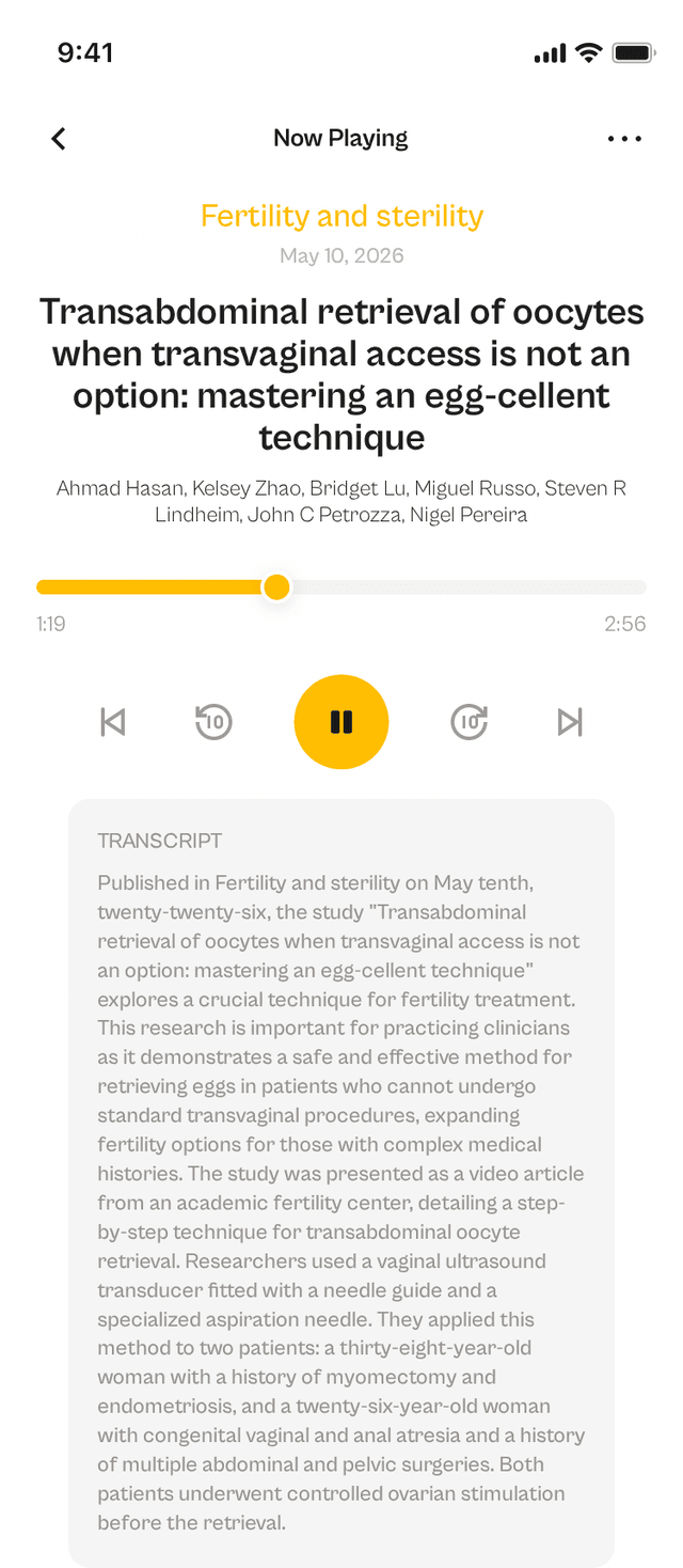 oslr App Interface