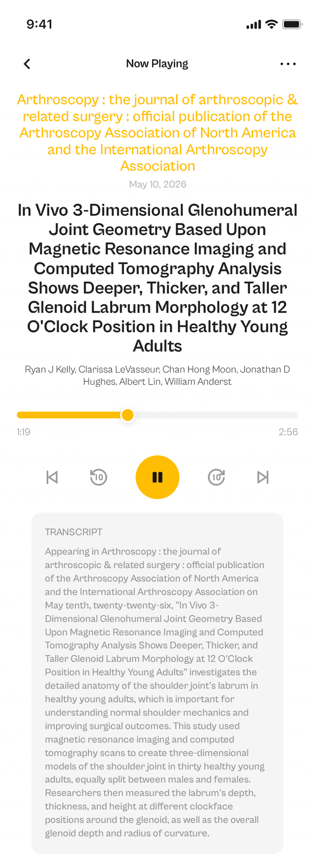 oslr App Interface