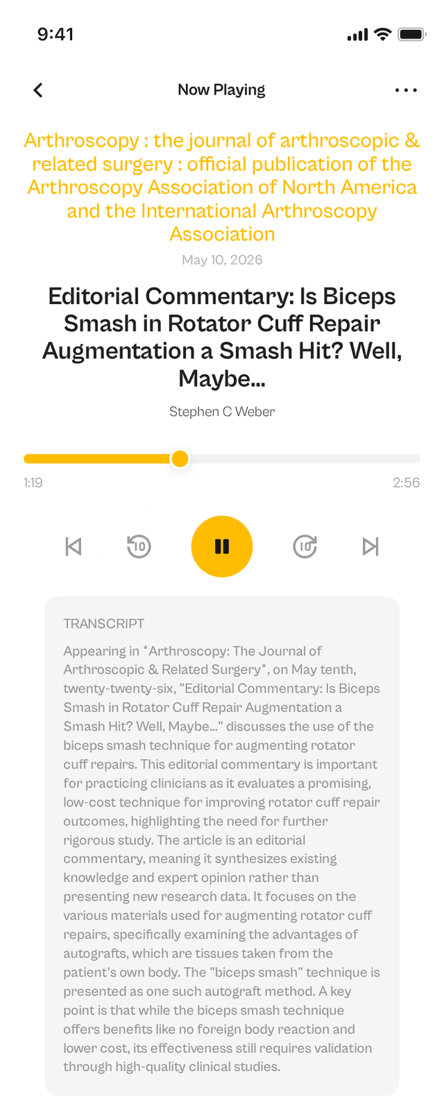 oslr App Interface