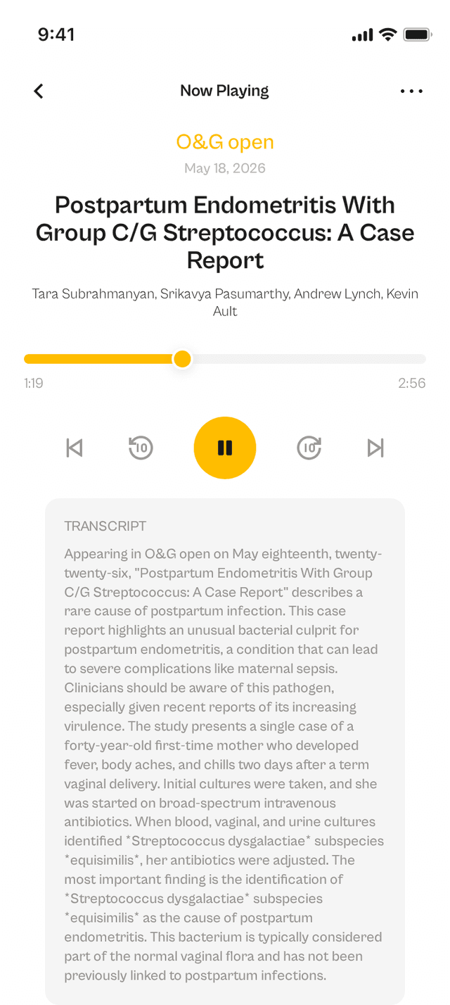 oslr App Interface