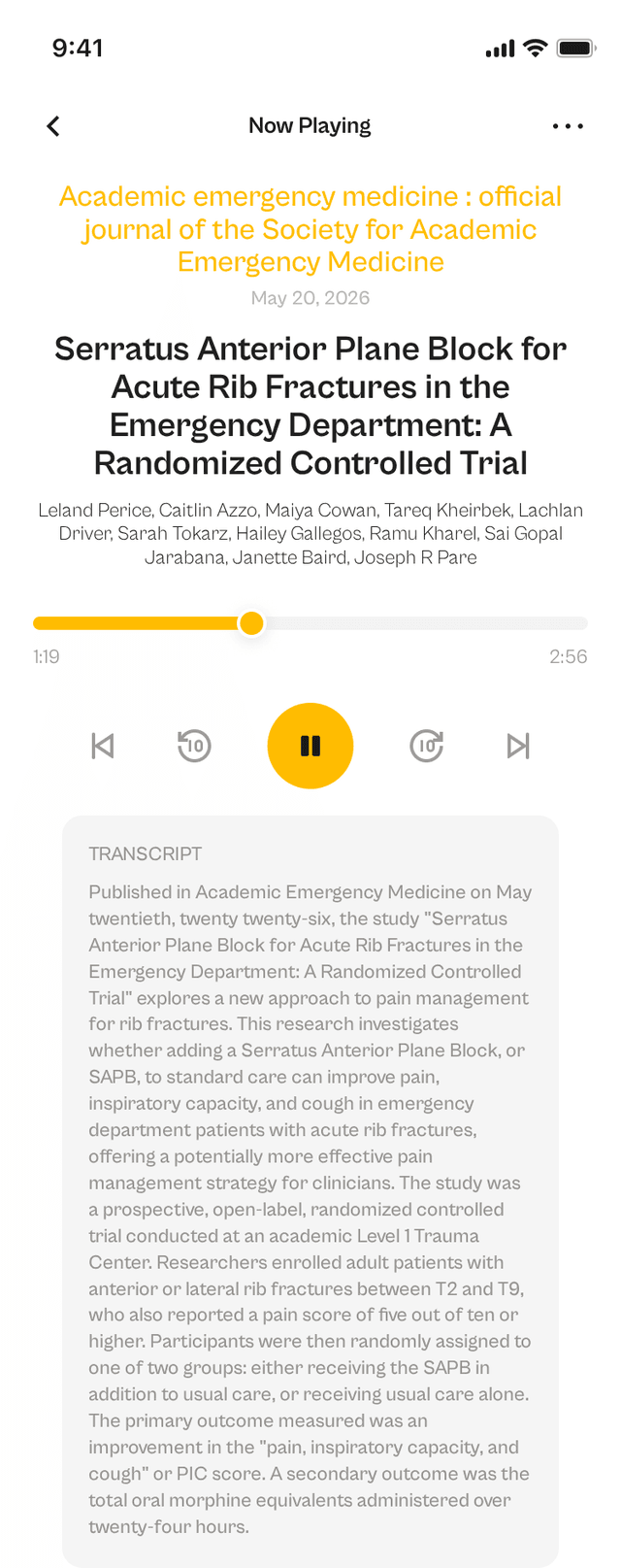 oslr App Interface