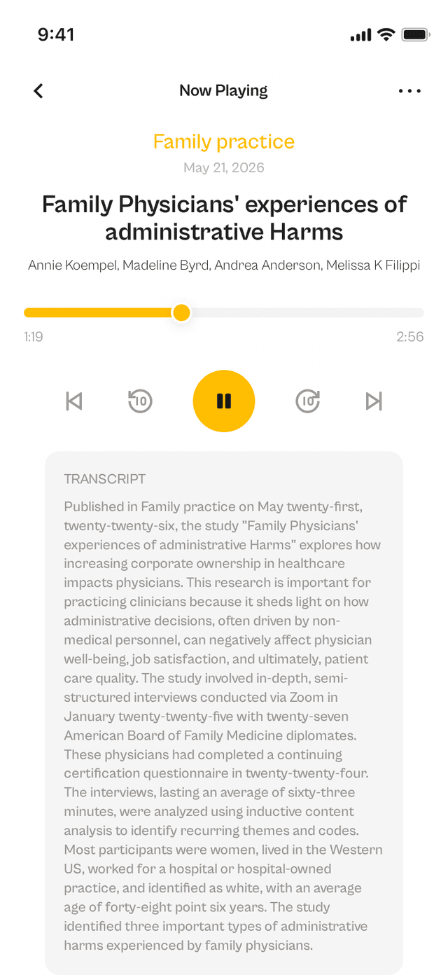 oslr App Interface