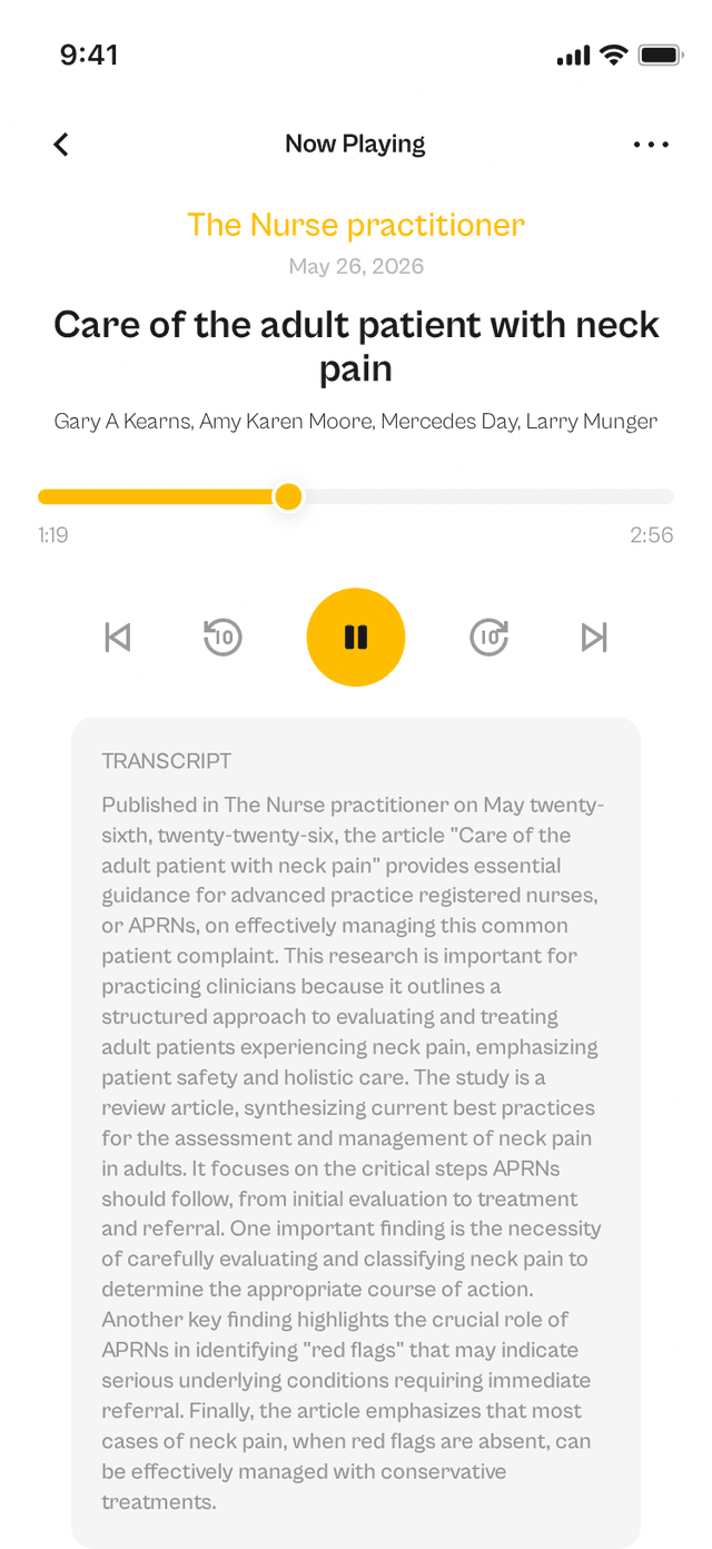 oslr App Interface