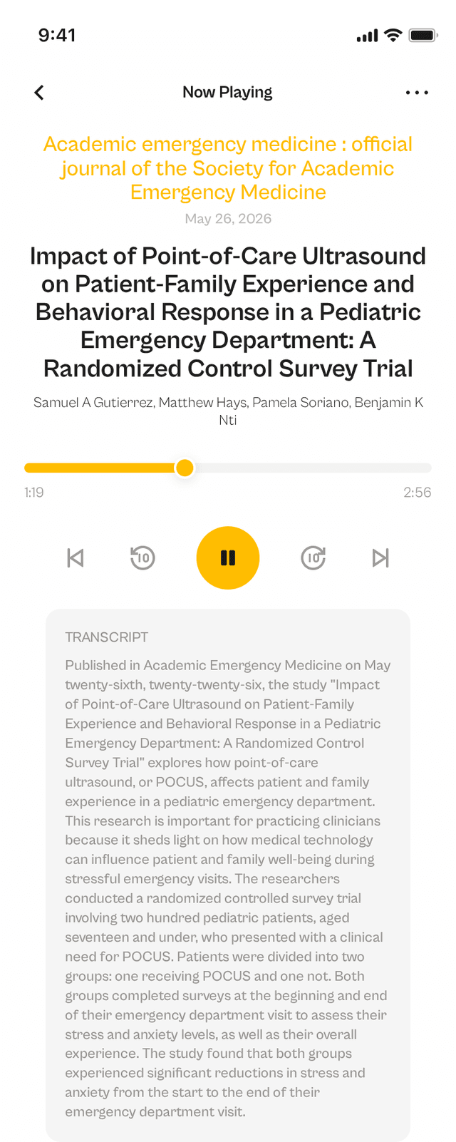 oslr App Interface