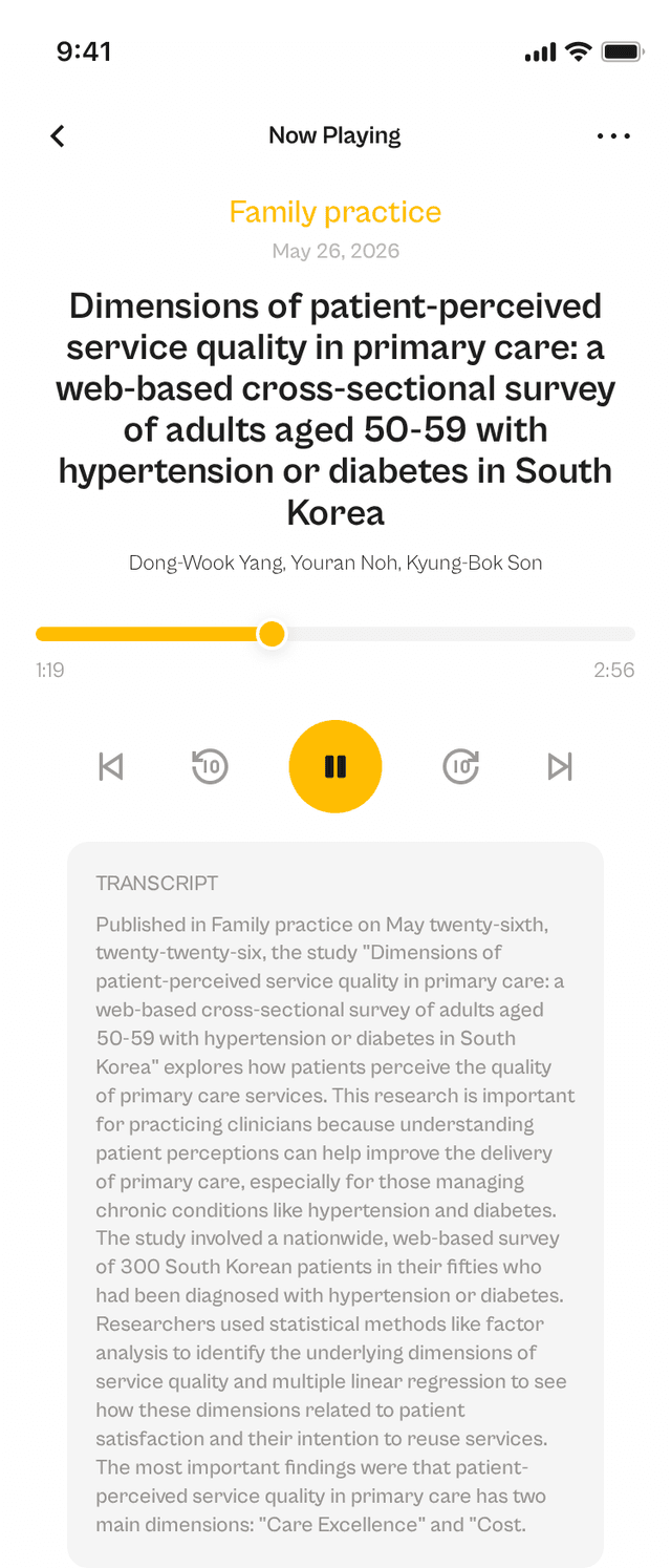 oslr App Interface