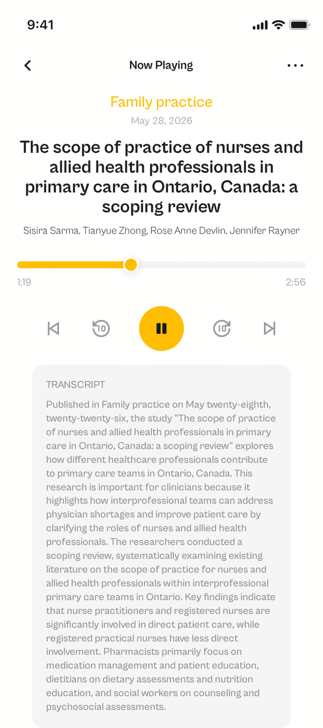 oslr App Interface