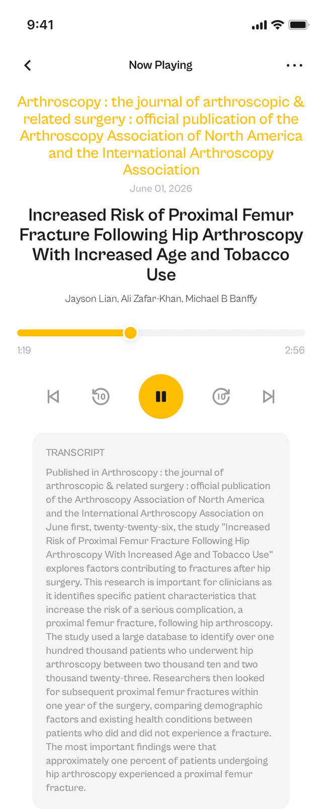 oslr App Interface