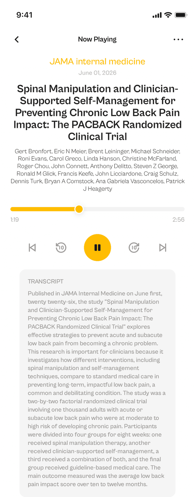 oslr App Interface