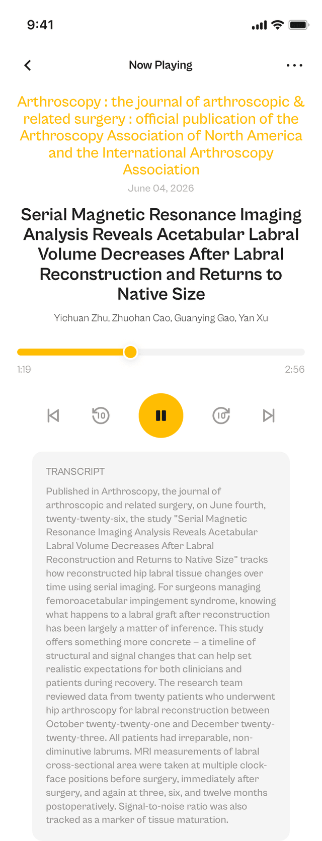 oslr App Interface