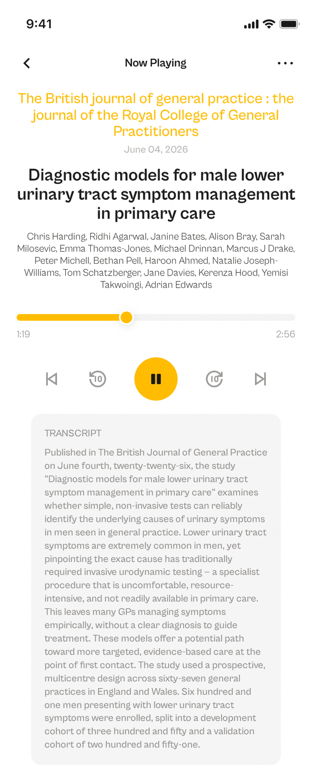 oslr App Interface